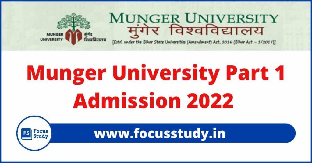 Munger University Part 1 Admission 2022